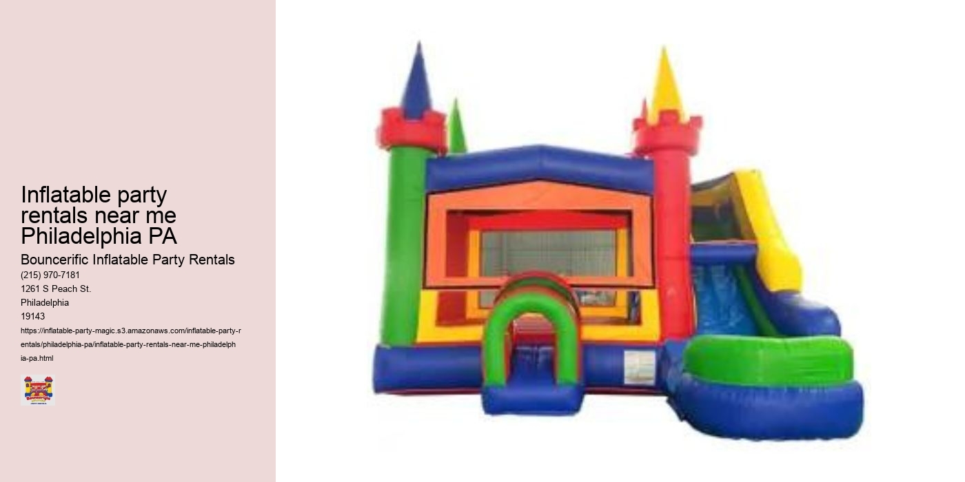 Inflatable Bounce House Rentals
